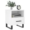 Nightstands 2 pcs White 40 x 35 x 47.5 cm Particleboard