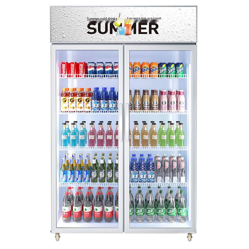 OIMG Двухдверный холодильный витринный шкаф