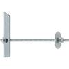 Chevilles De Fixation - INDEX - BAESM06 - 50 Pièces - Tige Filetée M6 Mm - Zingué