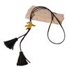 Cowboy Style Tassel Adjustable Necklace Ethnic Style PU Leather Necklace  Decoration
