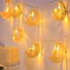 Middle Eastern Festival Gold Iron LED String Lights for Room Decor