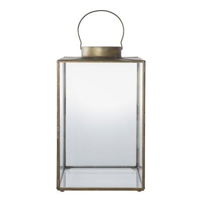 Mohali Lantern Antique Brass Look.