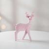 Christmas Reindeer Statue Tabletop Figurine Compact for Office