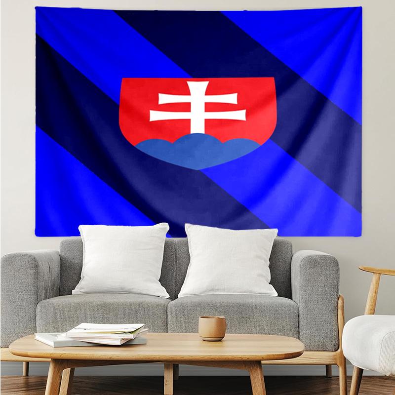 Slovakia's Bratislava Team Tapestry Hanging for Bedroom,Livingroom, Playroom,Decor Art Room Wall Tapestry Holiday and Birthday Gifts