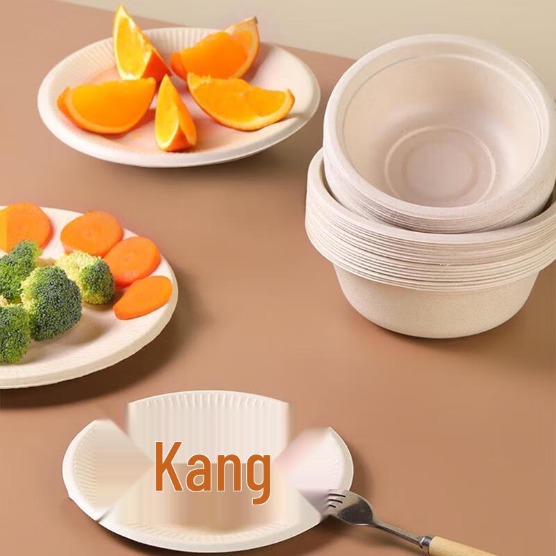 Camellia Biodegradable Disposable Paper Plates