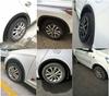 2Pcs 150Cm Car Fender Flare Extension Wheel Eyebrow Moulding Trim Protector Lip