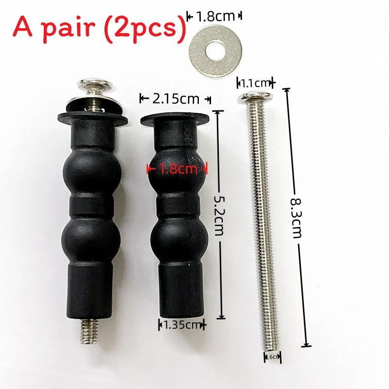 Stainless Steel Toilet Seat Fixing Bolts With Rubber Expansion For Bathroom Repair