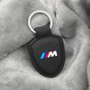 Leather Metal Keyring Key Chain Ring Car Logo Keychain For BMW M Performance E46 E90 E60 F10 F30 E39 E36 F20 E87 G30 E92 E91 X5 fsbm73