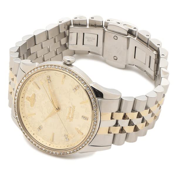 Vivienne Westwood Bracelet Watch - Full-Pattern Dial Series, Model VV208CPSG, Gold, 38mm, Women's