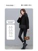 Women's 2024 Winter Hooded Cotton Jacket - Loose, Plus-Size, Thickened Casual Coat for Middle-Aged Moms