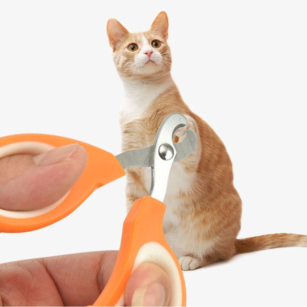 Cat Grooming Cat Claw Trimmer Metal Cat Nail Clipper Pet Nailclippers  for Pet Cat Dog Clean