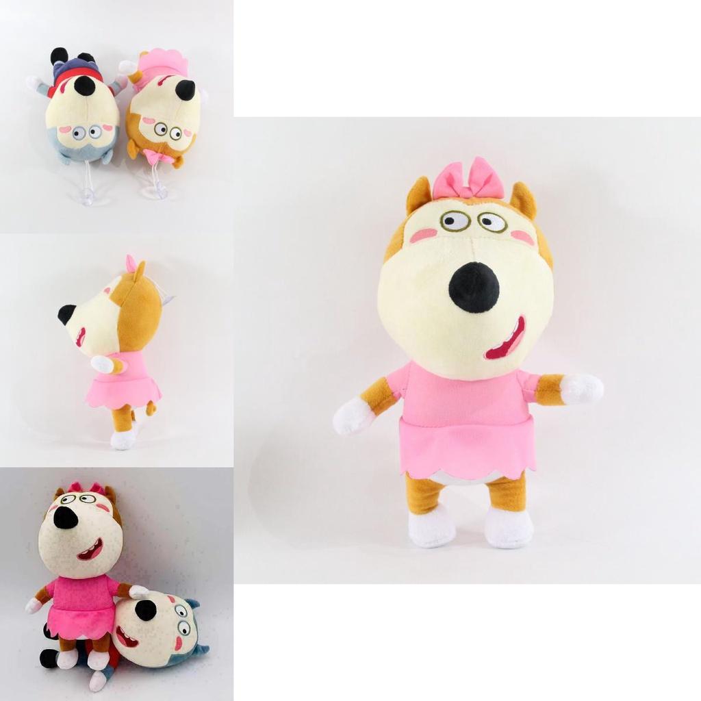 Adorable 25cm Wolfoo Lucy Plush Toy Soft And Cuddly Stuffed Cartoon Doll