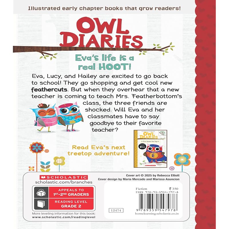 Owl Diaries: Eva And The New Teacher (A Branches Book)