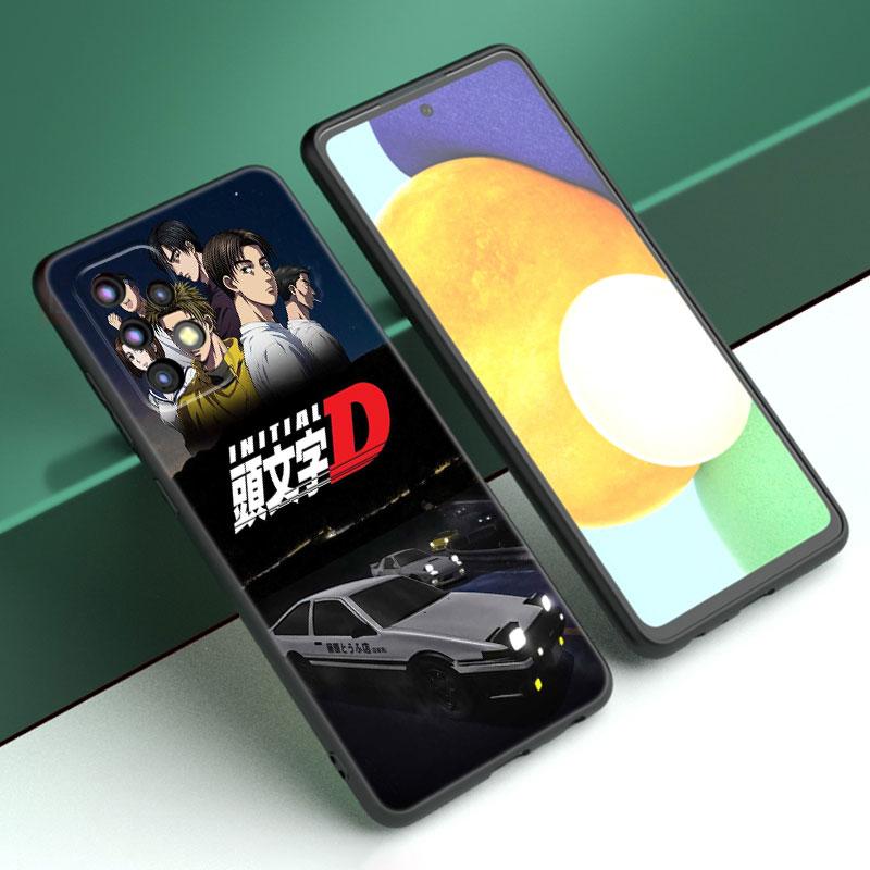 Initial D AE86 Phone Case For Samsung A13 A22 A24 A32 4G A23 A25 A34 A35 A52S A53 A54 A55 A73 5G A12 A14 A15 A31 A33 A50 A51 A72
