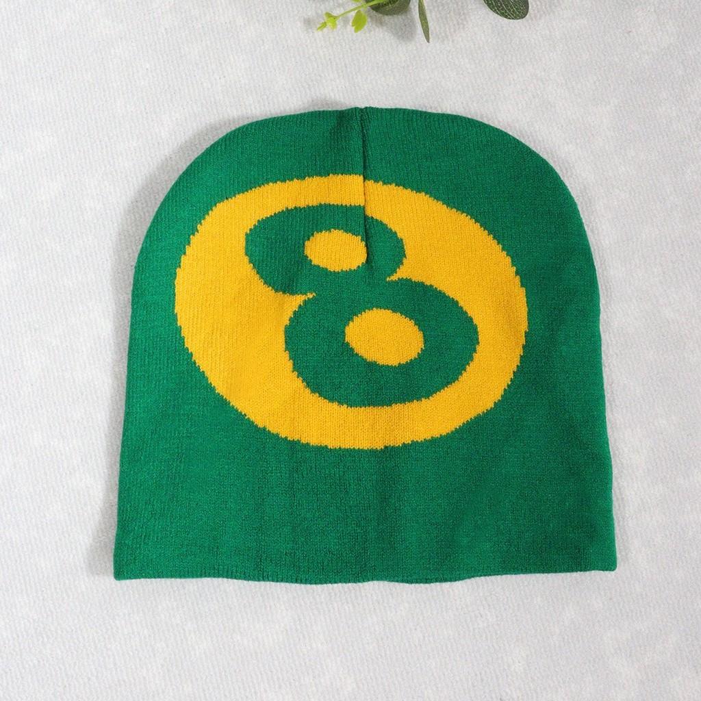Street Style Knit Cap With Letter Embroidery For Men And Women