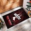FC Köln Printed Crystal Velvet Rug Non‑Slip Crystal Velvet Carpet For Sofa Bedroom Indoor Home Decoration