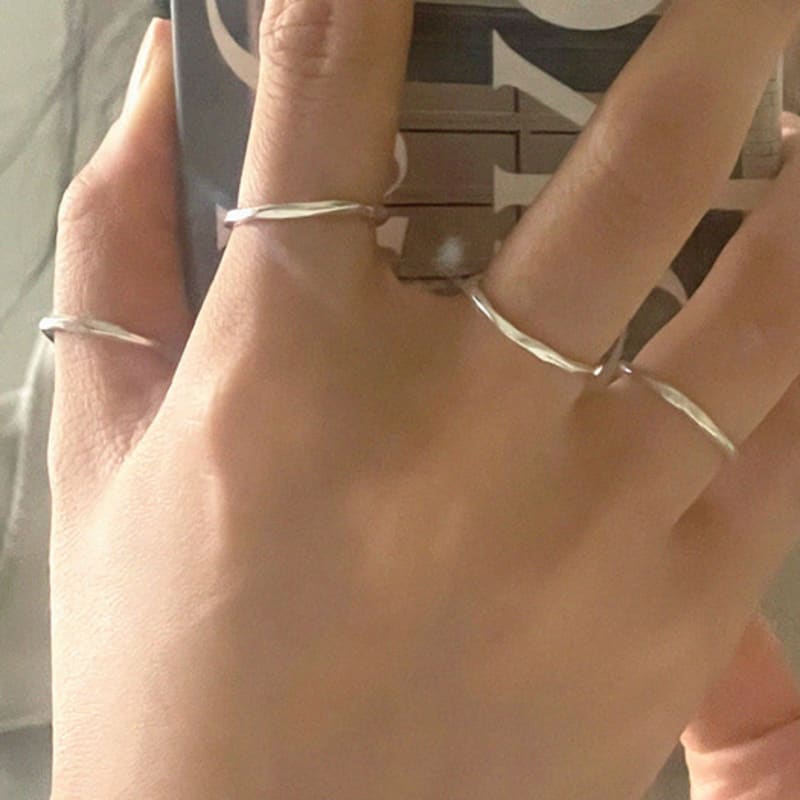 byweekend Slim shine ring