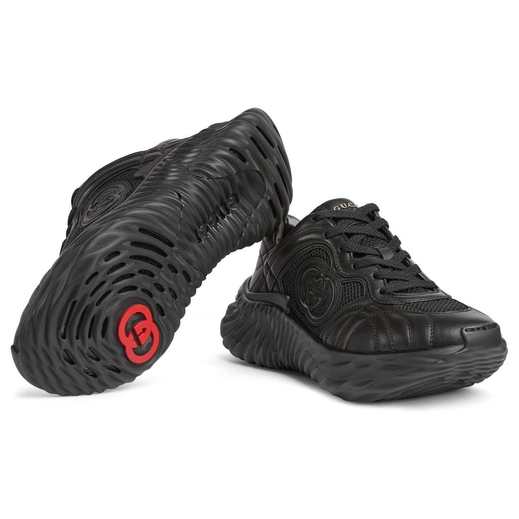 Gucci Ripple Sneaker 'Black' Women's 771653 AAC95 1000