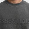 Fear of God Essentials Sudadera Clásica con Cuello Redondo en Relieve Carbón Jaspeado Hombre Tops Gris 192HO256551F