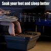 Faltbarer Fußbad-Eimer Automatischer Heiz-Fußbad-Eimer Fußbad-Massagegerät Tragbarer Intelligenter Fußwasch-Eimer
