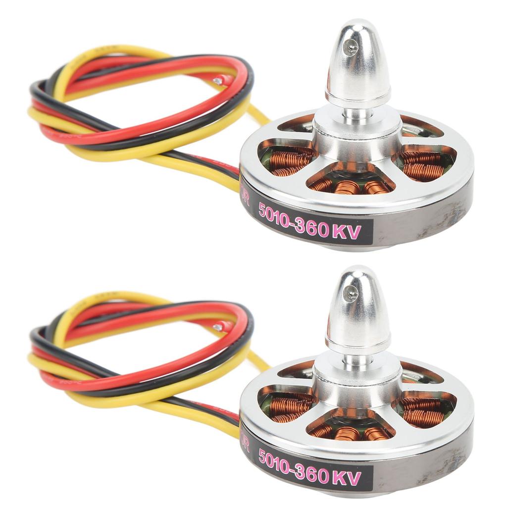 2pcs 5010 360KV RC Brushless Motor Multi Axes Aircraft Motor for RC Quadcopter Multicopter Drone