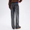 NVG.YOUNG Men's Straight-Leg Washed Jeans