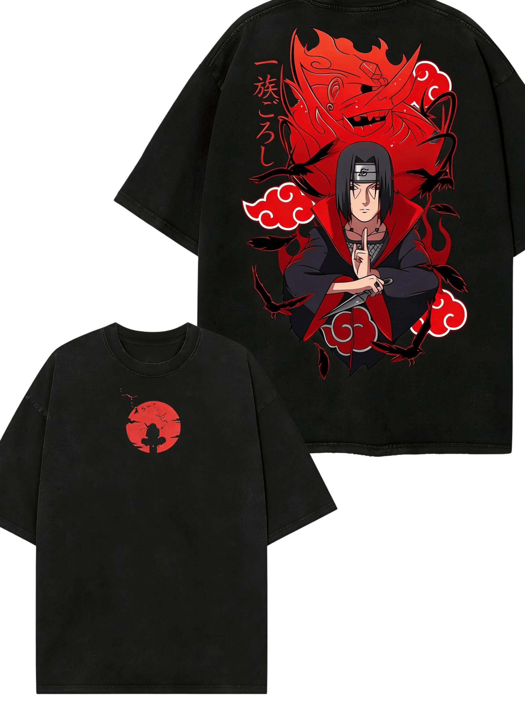 

Hot Sale Naruto Animation Cotton Manga Graphic Print T-shirt Men Women Streetwear Harajuku Y2K Fashion Loose Casual Oversized Top Summer New Tee 4XL