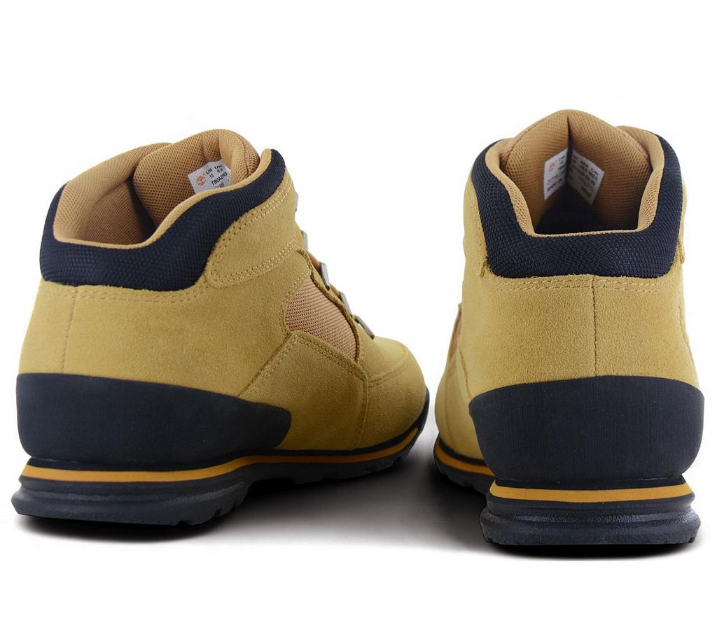 Timberland Euro Rock Mid Boots - Herren Winter Schuhe Stiefel Leder Wheat TB0A2H5A ORIGINAL