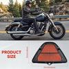 Filtre à air pour Kawasaki Vulcan VN1700 Classic Nomad Vaquero Voyager 2009-2025
