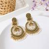 Stylish Long Dangle Earrings Handmade Pearls Tassels Earrings Beads Pendant Earrings Perfect for Women Party Accessories