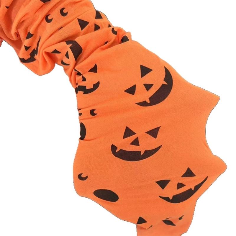 Halloween Pumpkin Socks Soft Breathable Nylon Costume Accessory For Parties