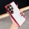 Electroplated two-color transparent acrylic Samsung S11ultra mobile phone case A11 four-corner anti-drop A11 protective case