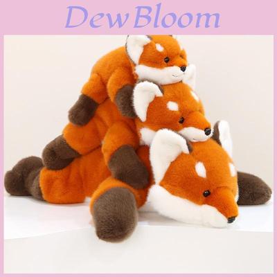 Plüschfuchs-Tier Spielzeug mit liegendem Design für Mädchen Geschenk und Bett Dekoration
