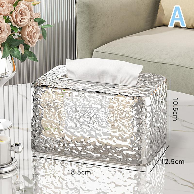 

Коробка для салфеток с изображением кролика и водной рябью, для гостиной, для рабочего стола, для домашнего стола, держатель для салфеток, диспенсер, пластиковая коробка для хранения