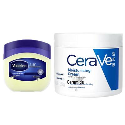 Ceramide Cream & Vaseline Jelly Set