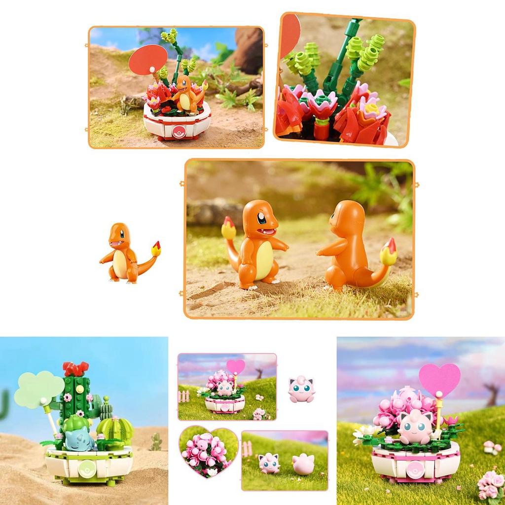 Pokémon Miniaturpflanzen Pikachu Glumanda Schiggy Bisasam Oder Pummeluff