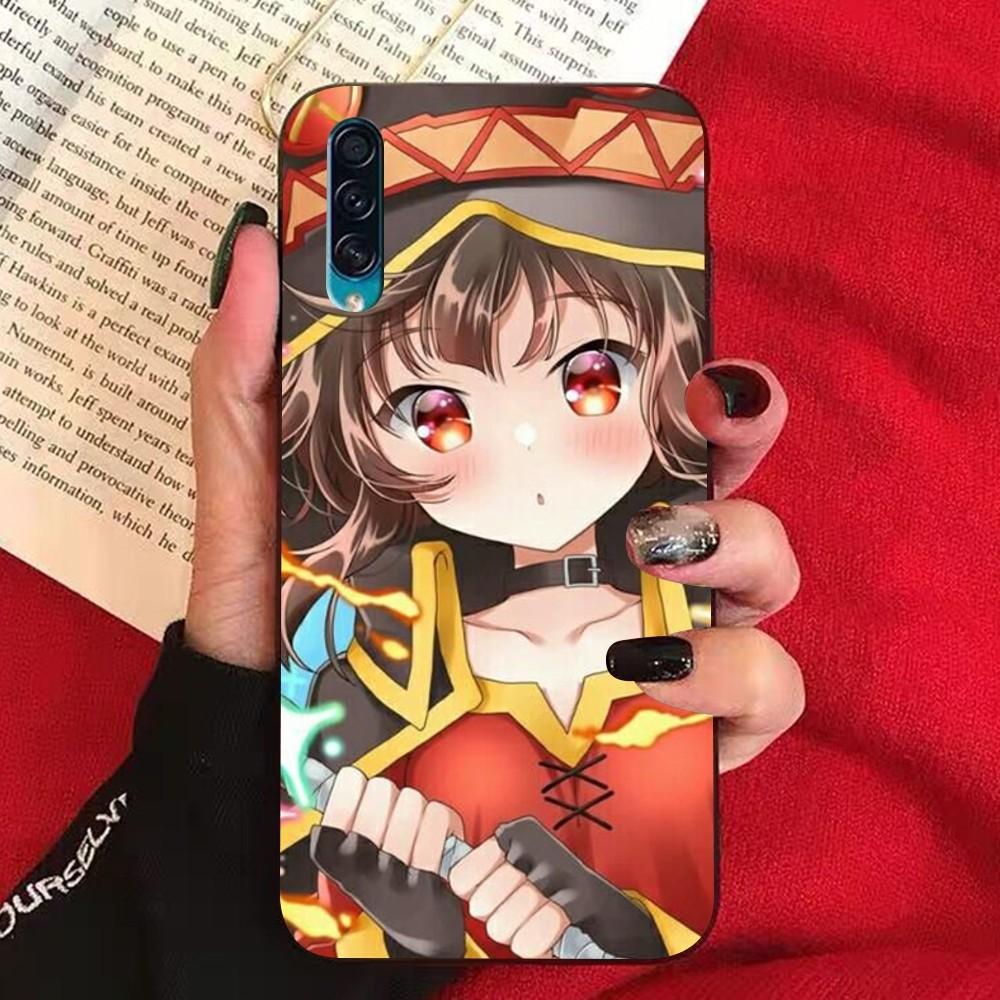 Megumin Phone Case For Samsung A 10 11 12 13 20 21 22 30 31 32 40 51 52 53 70 71 72 73 91 13 shell