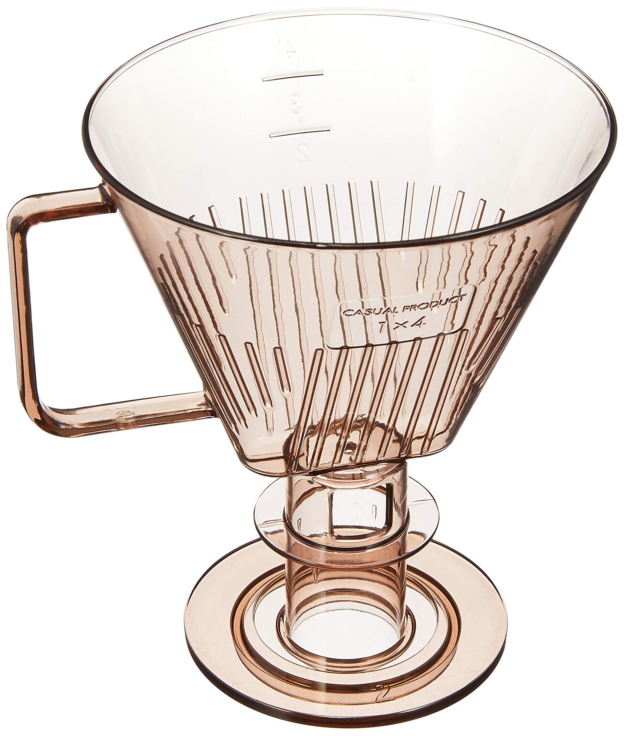 

CASUAL PRODUCT Coffee dripper for crowbar pot 510076 1×4