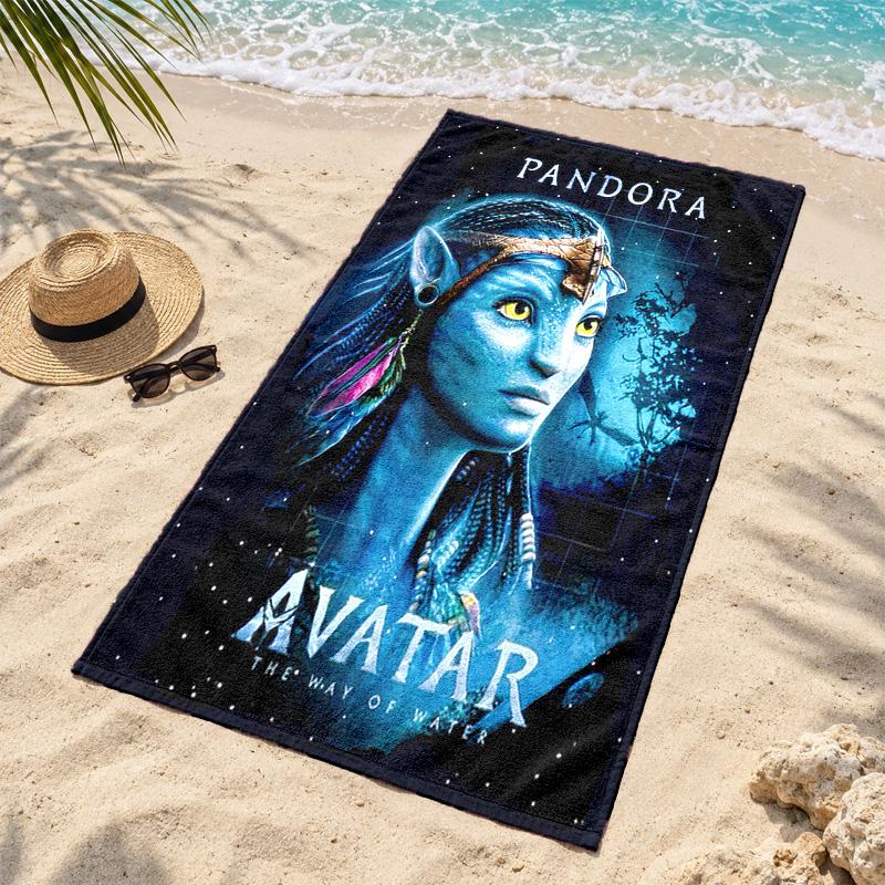 Avatar Microfiber Beach Towel Quick Dry Sand Free Lightweight Beach Towels for Travel Swimming Camping
