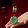 Double-sided Pixiu Jade Keychain Pendant – Attracts Wealth & Luck for Men and Women
