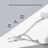 Stainless Steel Nail Care Set: Clipper, File, Cuticle Nipper, Ingrown Corrector, Pliers, Knife