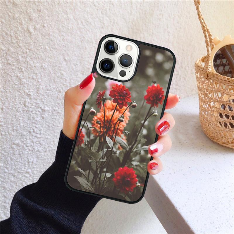 vintage flowers soft Phone Case Cover For iPhone 17 Air 16 15 14 12 13 Pro Max Plus coque Shell Fundas