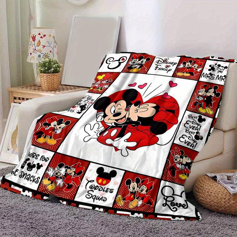 1pc, Disney Home Decorative Blanket Perfect Gift for Bedroom, Living Room, Travel, Camping, Car