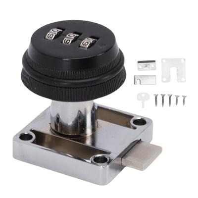 Combination Cabinet Cam Lock Multifunctional 3 Digit Password Coded Drawer Lock for Doors Cupboards
