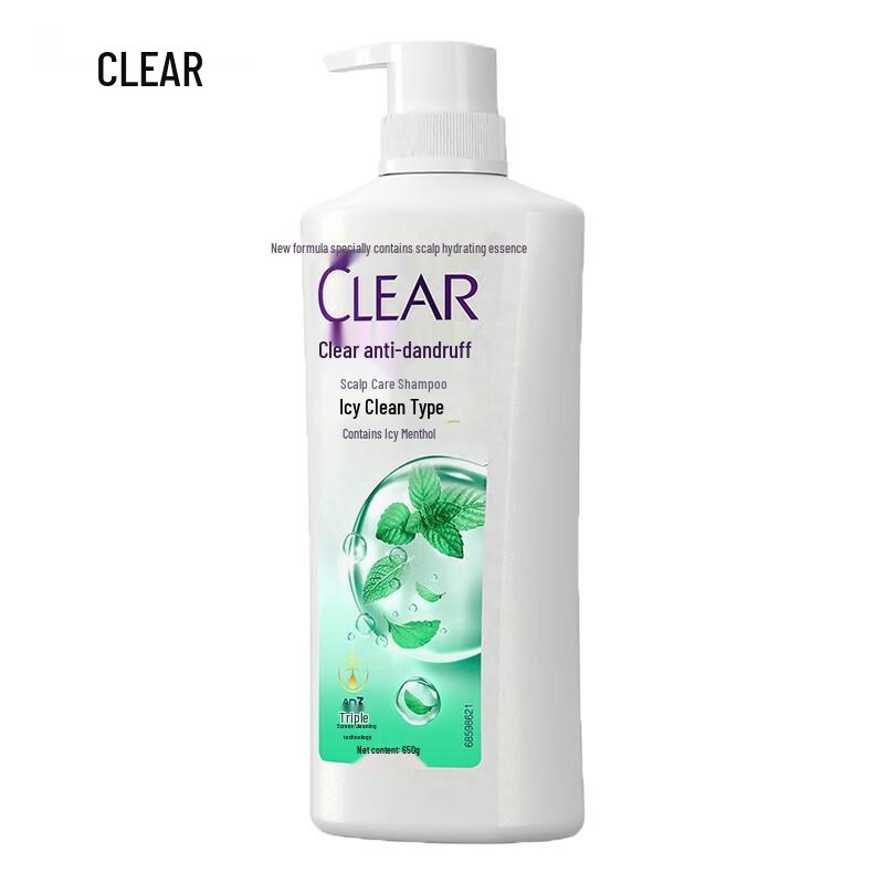 Clear Anti-Dandruff Ice Cool Mint Shampoo