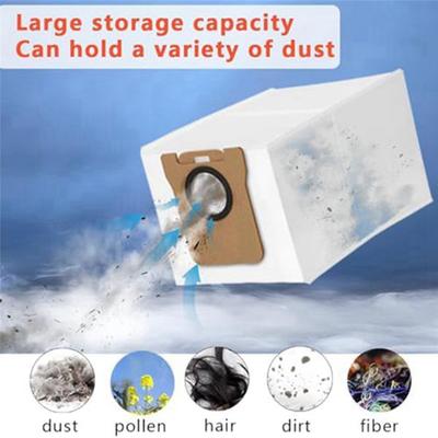 A65T-21PCS For Dreame D10s Plus / RLS6AD Robot Vacuum Cleaner Main Side Brushes Filter Mop Cloth Dust Bags Accessories Kit