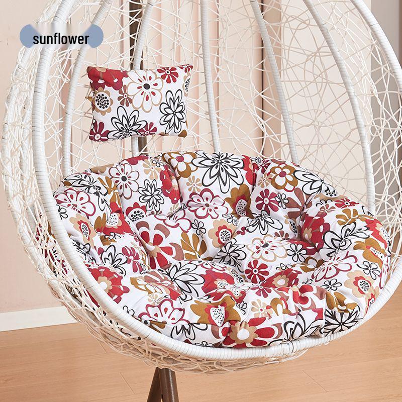 Uniwersalna, zmywalna, pogrubiona poduszka do wiszącego krzesła do huśtawki rattanowej i kosza gniazdowego