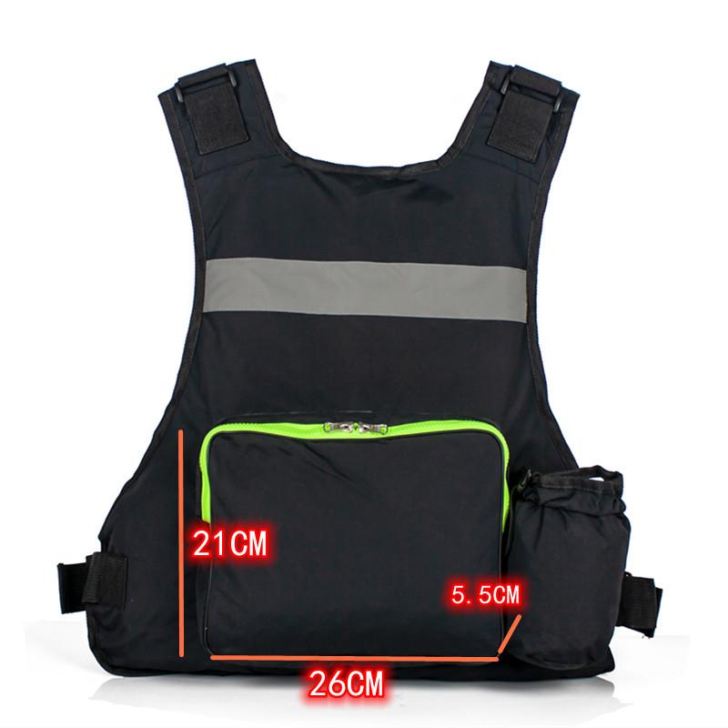 Multifunctional High-Buoyancy Fishing Vest with Customizable Logo for Rock and Sea Fishing
