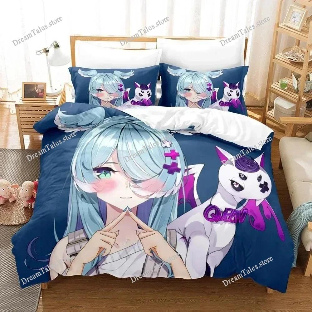 3D Print Anime Kawaii Girl Elira Pendora Bedding Set Single Twin Full Queen King Size Bed Set Adult Kid Bedroom Duvet Cover Sets