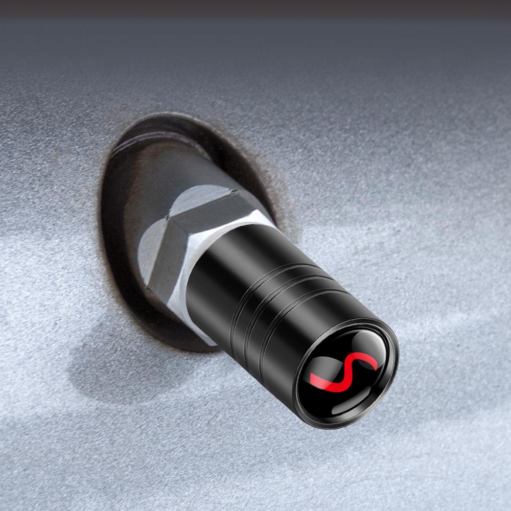 4Pcs Car Accessories Metal Wheel Tire Valve Caps Cover For MINI WORKS One Cooper JCW S R60 R59 R58 R57 R56 R55 R53 R52 F54 F60 Wdjnt11